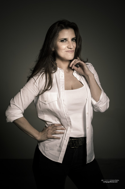 Luciana Acuña, actriz. Octubre 2015